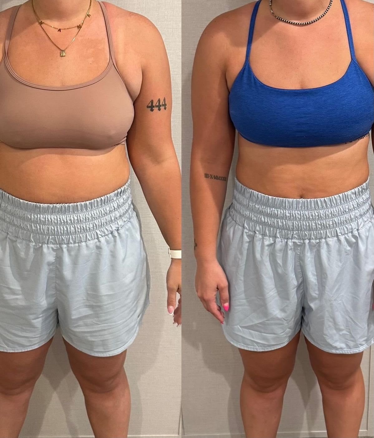 Antes e depois de aluno