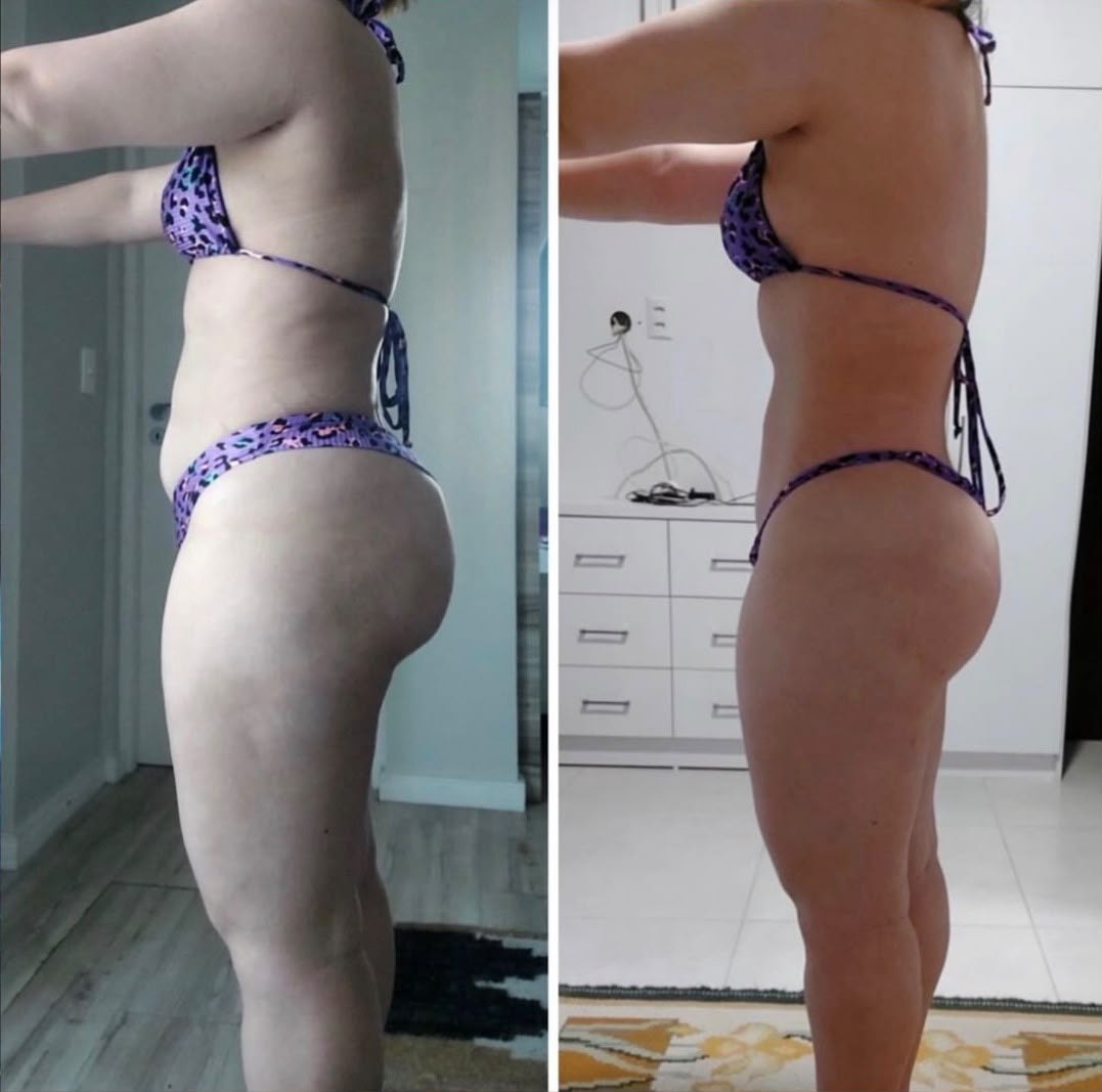 Antes e depois de aluno