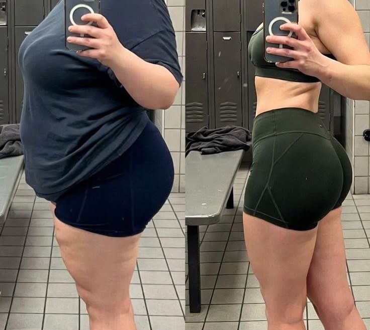Antes e depois de aluno