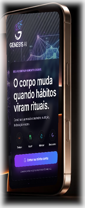 App Genesis AI no iPhone